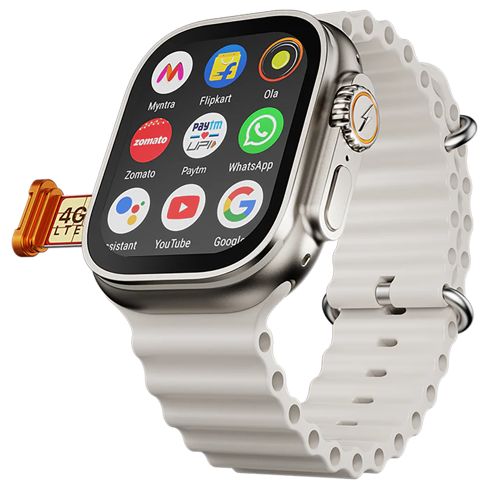 FIRE-BOLTT Oracle Wi-Fi+4G SIM Android OS Wristphone (49mm Display, In Built GPS, Crystal Tide Strap)
FIRE-BOLTT Oracle Wi-Fi+4G SIM Android OS Wristphone (49mm Display, In Built GPS, Crystal Tide Strap)