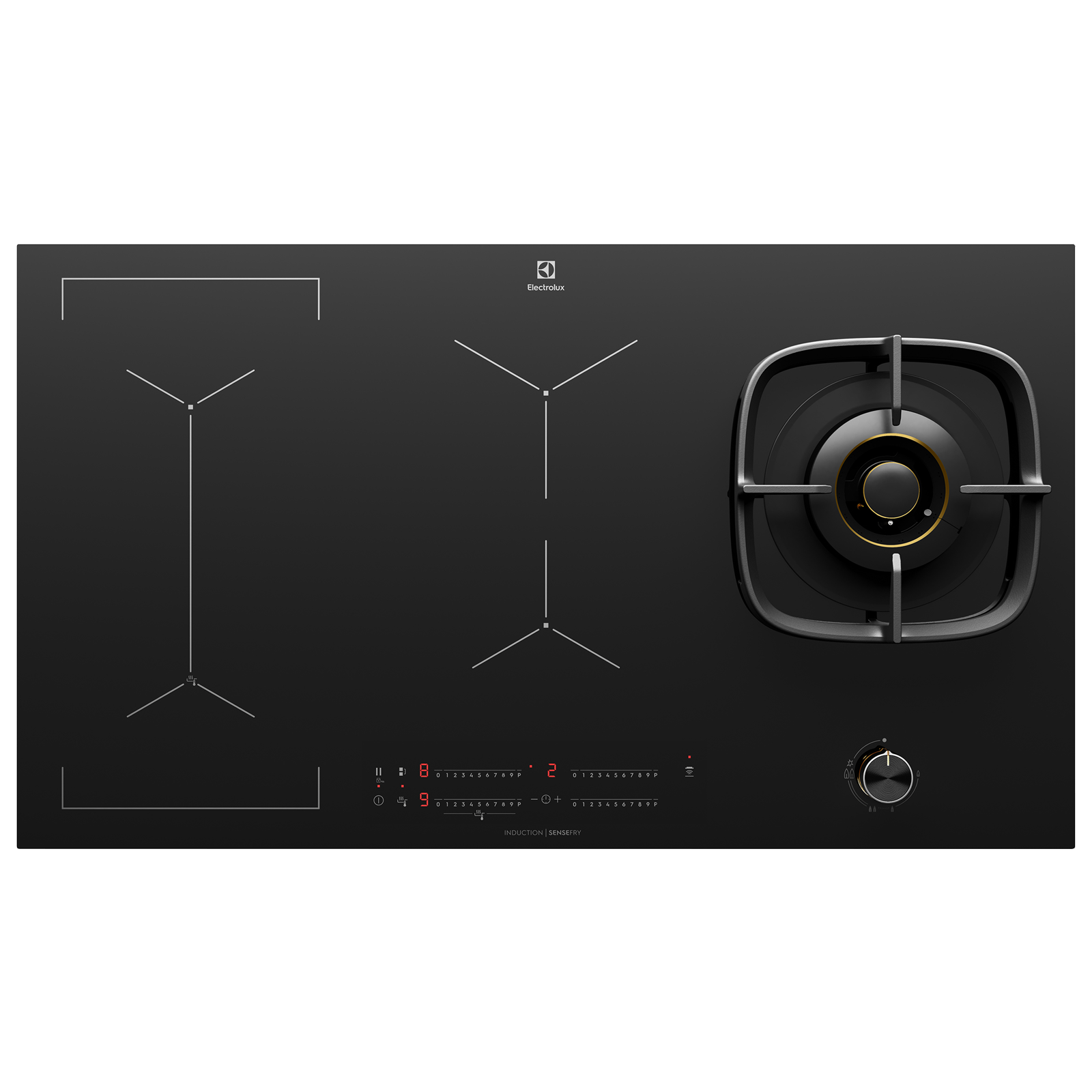Electrolux UltimateTaste 900 Glass Top 4 Cooking Zone Hybrid Induction Hob (Pot Sensor, Black)
Electrolux UltimateTaste 900 Glass Top 4 Cooking Zone Hybrid Induction Hob (Pot Sensor, Black)
