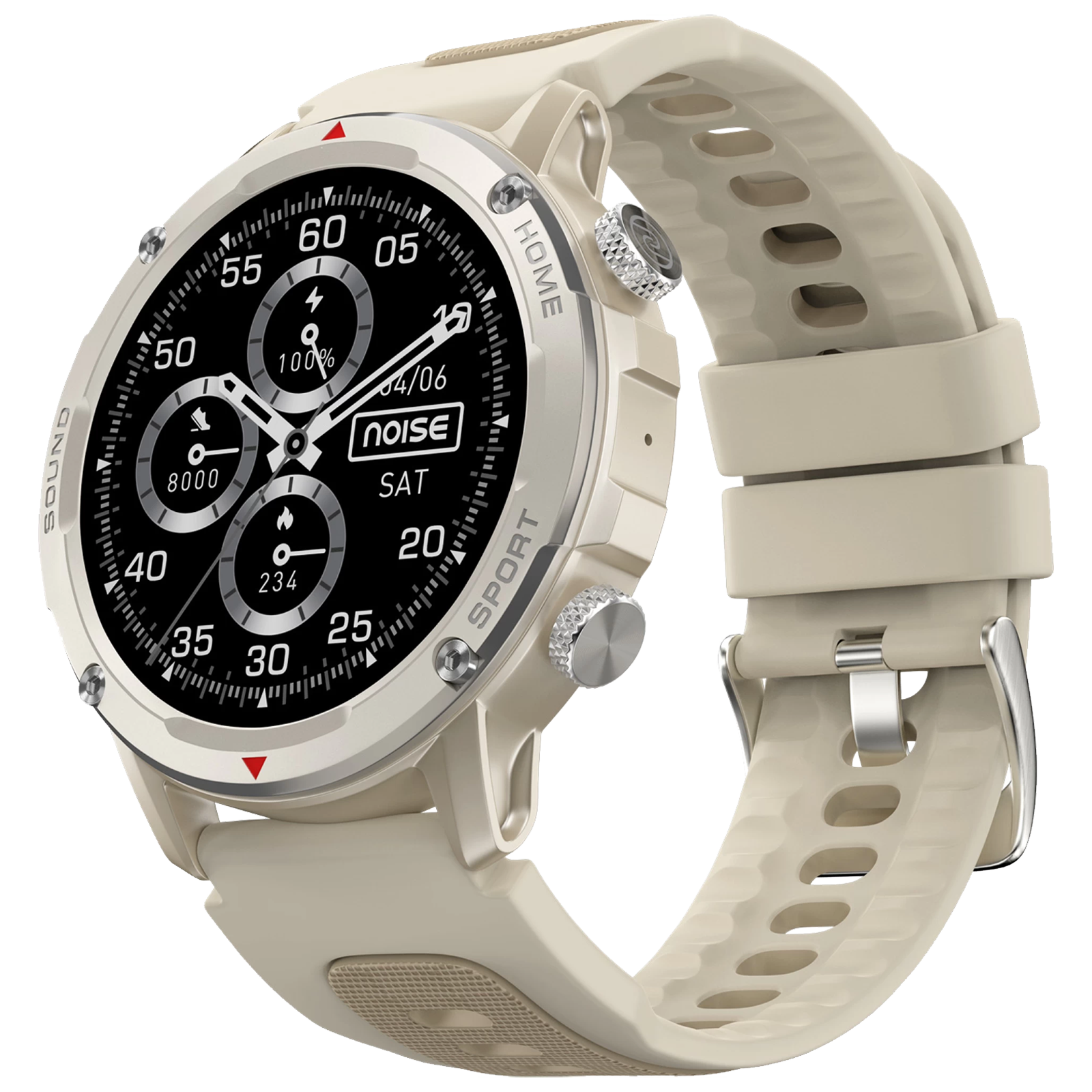 noise NoiseFit Venture Smartwatch with Bluetooth Calling (35.3mm TFT Display, IP67 Water Resistant, Mist Grey Strap)
noise NoiseFit Venture Smartwatch with Bluetooth Calling (35.3mm TFT Display, IP67 Water Resistant, Mist Grey Strap)