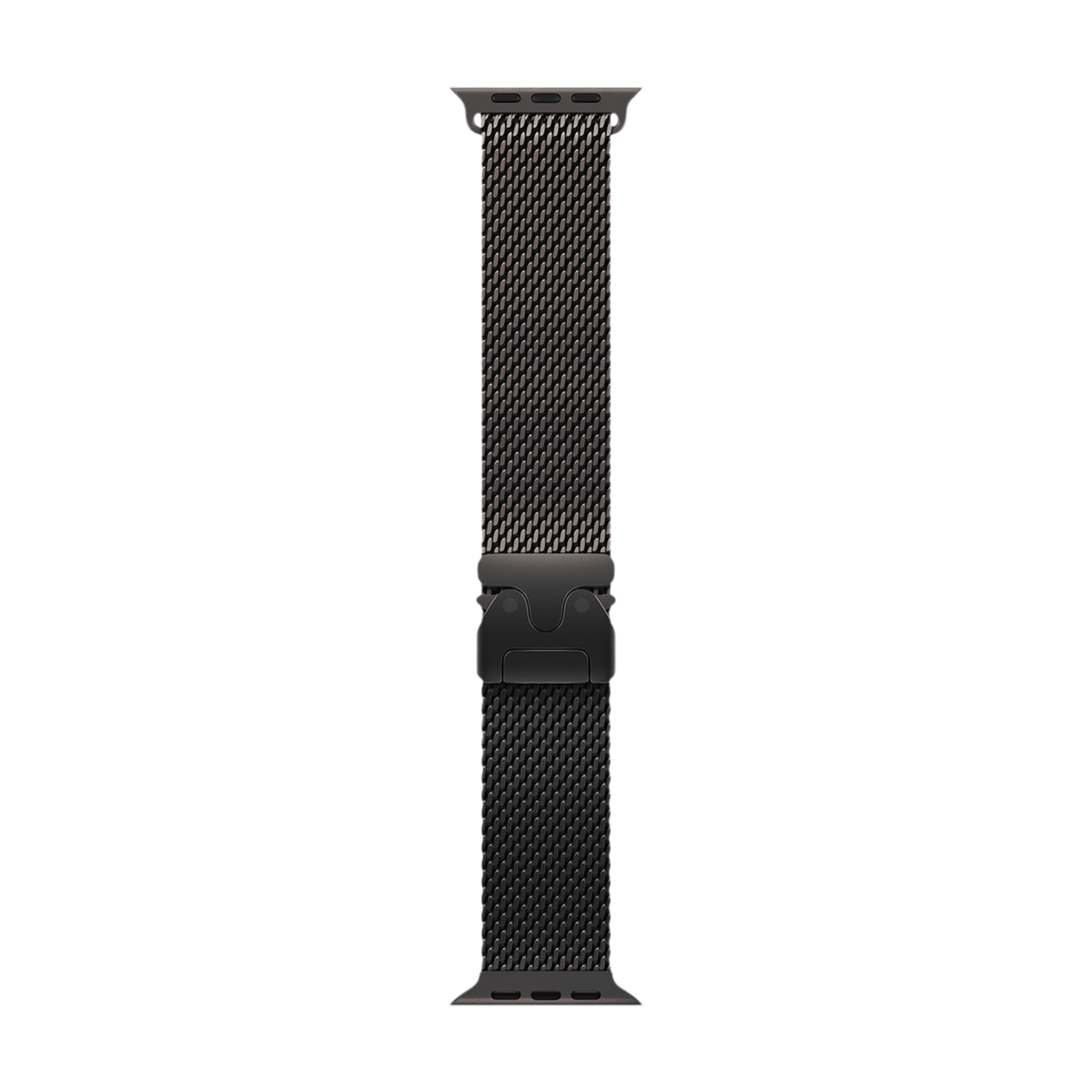 Apple Milanese Titanium Loop for Apple (44mm / 45mm / 46mm / 49mm, S) (Secure Parachute Style Buckle, Black)
Apple Milanese Titanium Loop for Apple (44mm / 45mm / 46mm / 49mm, S) (Secure Parachute Style Buckle, Black)