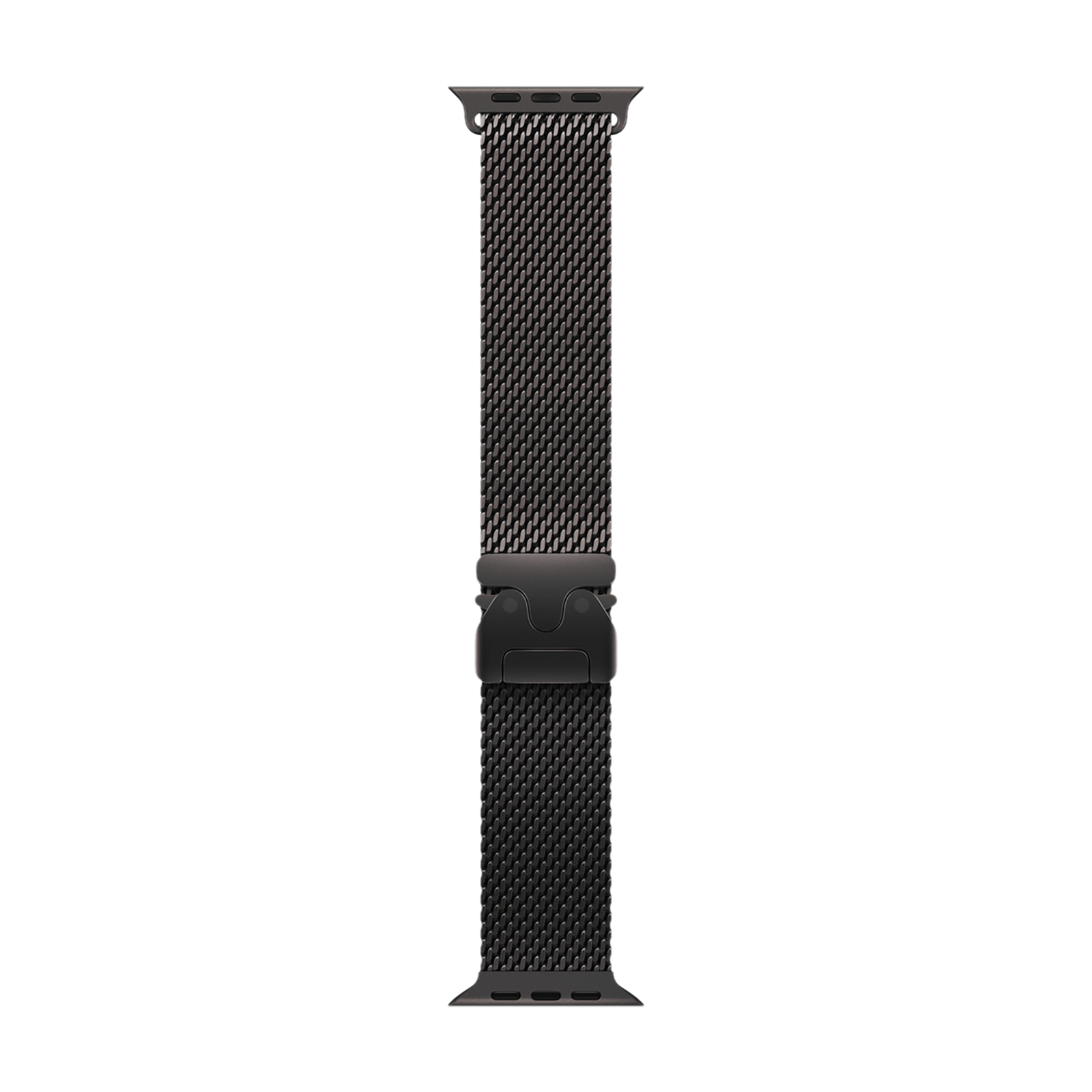 Apple Milanese Titanium Loop for Apple (44mm / 45mm / 46mm / 49mm, L) (Secure Parachute Style Buckle, Black)
Apple Milanese Titanium Loop for Apple (44mm / 45mm / 46mm / 49mm, L) (Secure Parachute Style Buckle, Black)