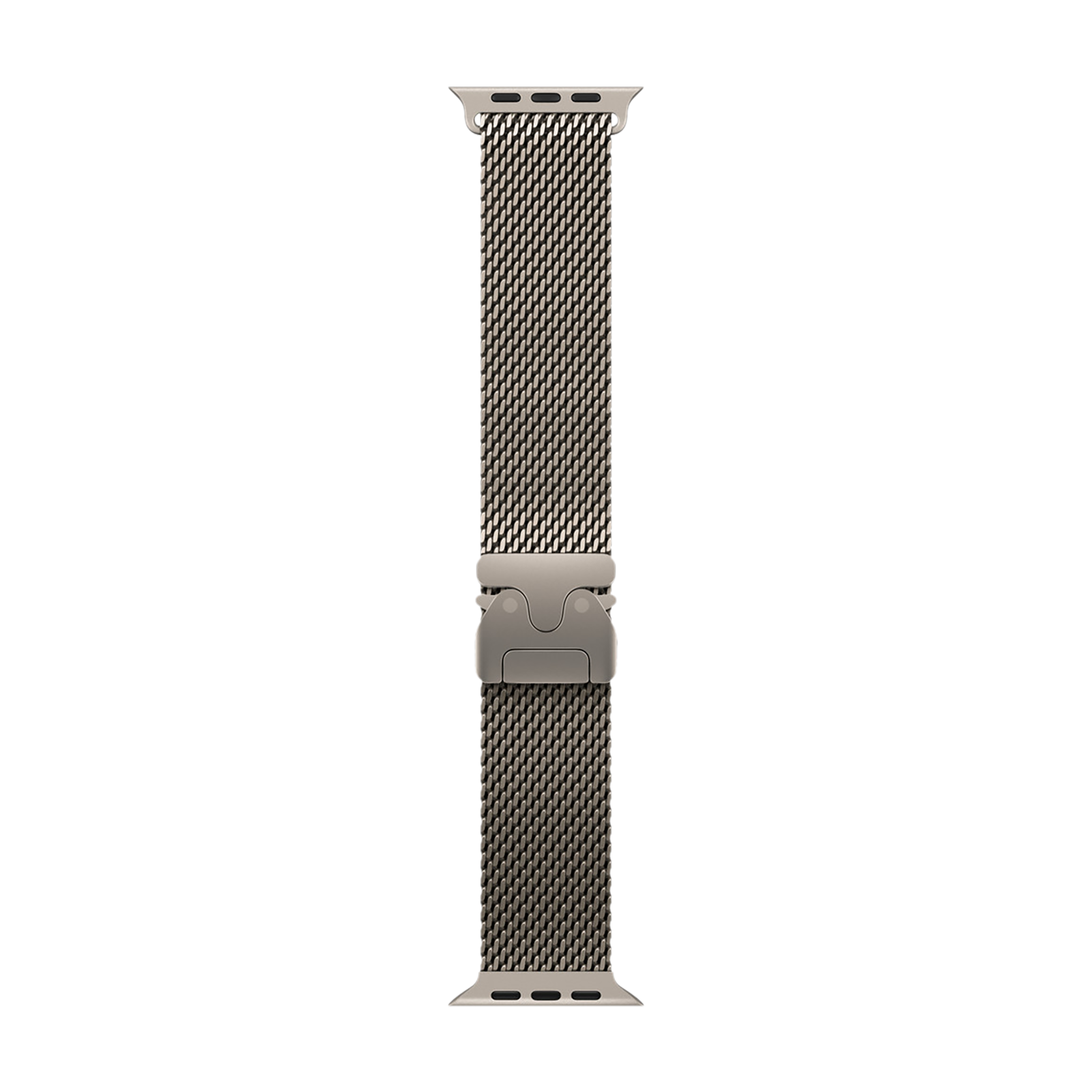 Apple Milanese Titanium Loop for Apple (44mm / 45mm / 46mm / 49mm, S) (Secure Parachute Style Buckle, Natural)
Apple Milanese Titanium Loop for Apple (44mm / 45mm / 46mm / 49mm, S) (Secure Parachute Style Buckle, Natural)