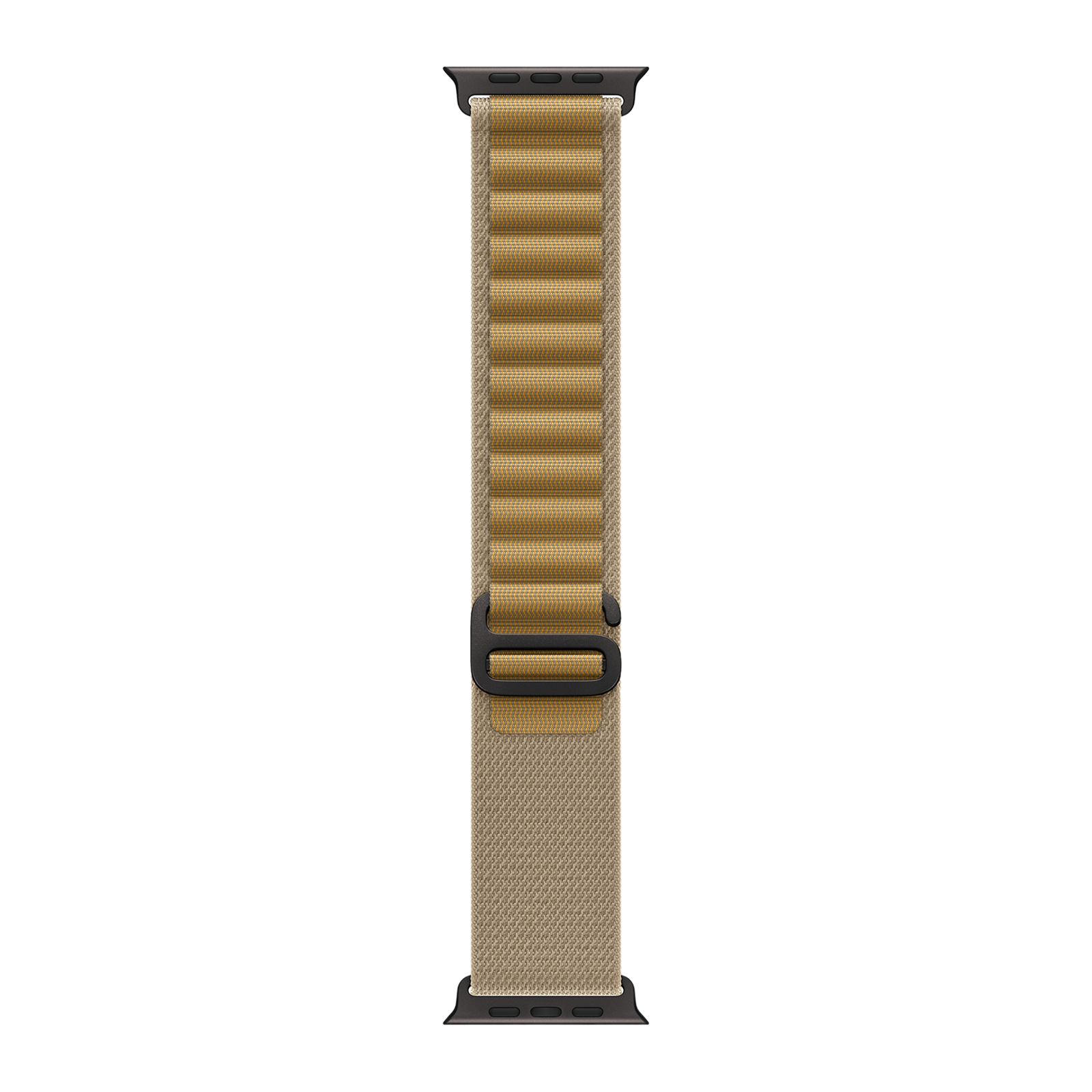 Apple Alpine Titanium, Polyester & Spandex Loop for Apple (44mm / 45mm / 46mm / 49mm, L) (Black Titanium Finish, Tan)
Apple Alpine Titanium, Polyester & Spandex Loop for Apple (44mm / 45mm / 46mm / 49mm, L) (Black Titanium Finish, Tan)