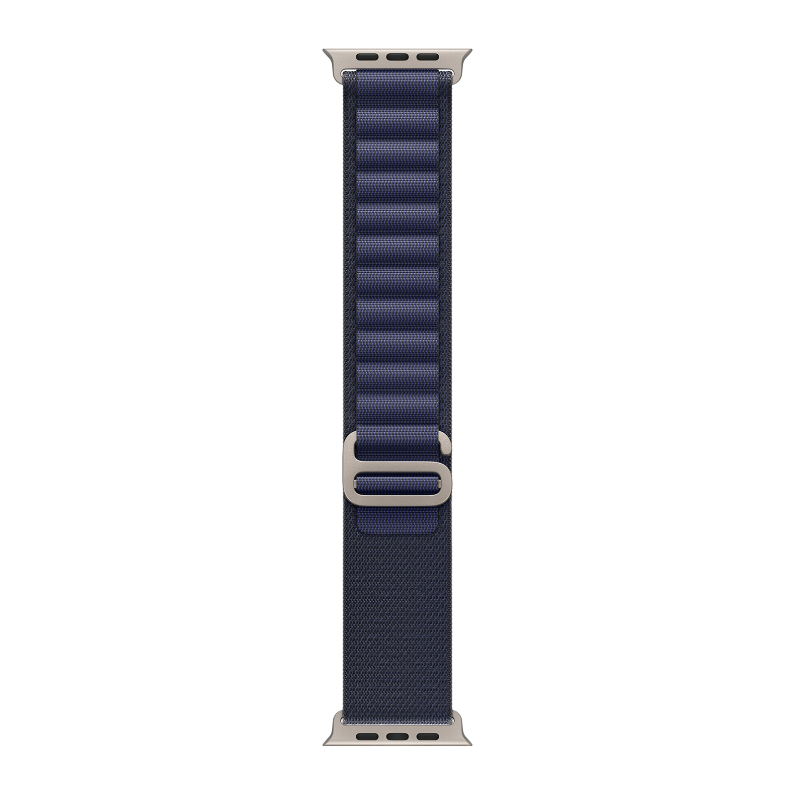 Apple Alpine Titanium, Polyester & Spandex Loop for Apple (44mm / 45mm / 46mm / 49mm, L) (Natural Titanium Finish, Navy), Navy natural
Apple Alpine Titanium, Polyester & Spandex Loop for Apple (44mm / 45mm / 46mm / 49mm, L) (Natural Titanium Finish, Navy), Navy natural