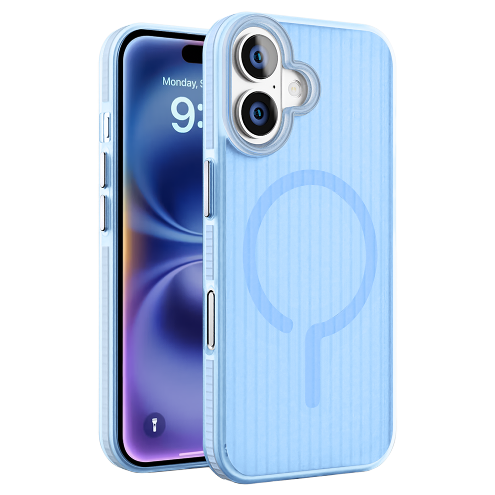 GRIPP Slimfit TPU Back Cover for Apple iPhone 16 Plus (MagSafe Charging Support, Blue)
GRIPP Slimfit TPU Back Cover for Apple iPhone 16 Plus (MagSafe Charging Support, Blue)