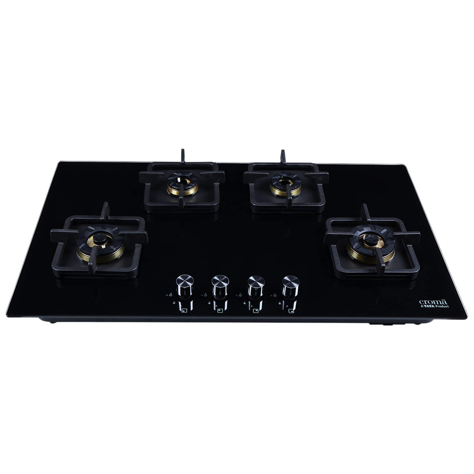 Croma AG1510 Toughened Glass Top 4 Burner Automatic Hob (Black Enamel Coated Drip Tray, Black)
Croma AG1510 Toughened Glass Top 4 Burner Automatic Hob (Black Enamel Coated Drip Tray, Black)