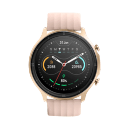 Buy Noise NoiseFit Agile Smartwatch with Activity Tracker (35.5mm Full  Touch Digital Display, 5ATM Waterproof, Rose Pink Strap) Online – Croma