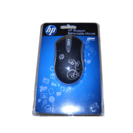 HP Blossom 800 DPI Wired Mouse (Nt341Pa, Black/Silver) HP Blossom 800 DPI Wired Mouse (Nt341Pa, Black/Silver)_1