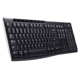 Logitech K270 Wireless Keyboard (Black) Logitech K270 Wireless Keyboard (Black)_1