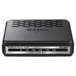 D-Link 5 Port Switch (DES 1005A, Black) D-Link 5 Port Switch (DES 1005A, Black)_1