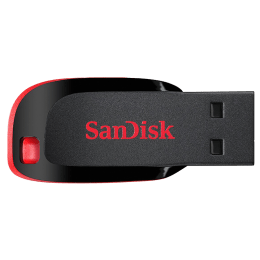 Sandisk Cruzer Blade 16GB USB 2.0 Flash Drive (SDCZ50-016G-B35, Red/Black) Sandisk Cruzer Blade 16GB USB 2.0 Flash Drive (SDCZ50-016G-B35, Red/Black)_5