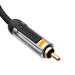 Profigold 100 cm Digital Optical Cable (5601, Black) Profigold 100 cm Digital Optical Cable (5601, Black)_1