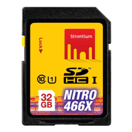 Strontium Nitro 32GB Class 10 Memory Card (SRN32GSDU1, Black) Strontium Nitro 32GB Class 10 Memory Card (SRN32GSDU1, Black)_1