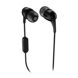 JBL In-Ear Wired Earphones with Mic (T100A, Black) JBL In-Ear Wired Earphones with Mic (T100A, Black)_1