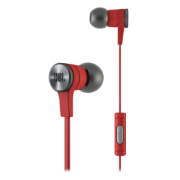 JBL In-Ear Wired Earphones with Mic (Synchros E10, Red) JBL In-Ear Wired Earphones with Mic (Synchros E10, Red)_1
