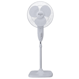 Anchor Flora 40cm Sweep 3 Blade Pedestal Fan (High Speed Motor, 14045, White) Anchor Flora 40cm Sweep 3 Blade Pedestal Fan (High Speed Motor, 14045, White)_1