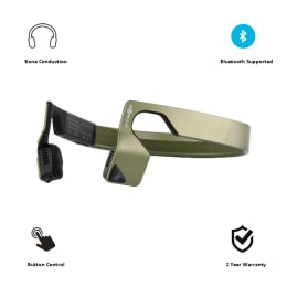 AfterShokz Bone Conduction Bluetooth Headphones (AS-BLZ2-METGRN, Green) AfterShokz Bone Conduction Bluetooth Headphones (AS-BLZ2-METGRN, Green)_2