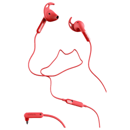 Defunc Sport Plus In-Ear Wired Earphones with Mic (Red) Defunc Sport Plus In-Ear Wired Earphones with Mic (Red)_4
