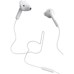Defunc Go Hybrid In-Ear Wired Earphones with Mic (White) Defunc Go Hybrid In-Ear Wired Earphones with Mic (White)_1