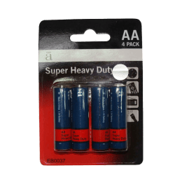Croma AA Heavy Alkaline Battery (Blue/Red) (Pack of 4) Croma AA Heavy Alkaline Battery (Blue/Red) (Pack of 4)_1
