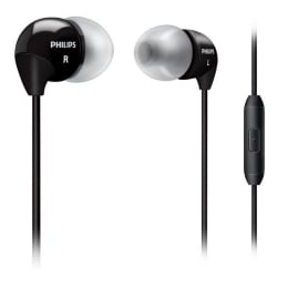 Philips Colorwave In-Ear Wired Earphones with Mic (SHE3595BK, Black) Philips Colorwave In-Ear Wired Earphones with Mic (SHE3595BK, Black)_1