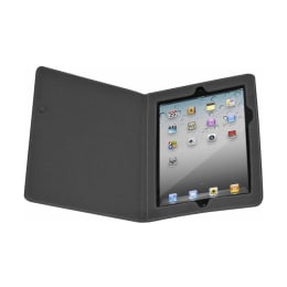 Targus Simple Protective Basic Flip Cover for Apple iPad 2/New iPad (THZ15801AP-50, Charcoal Grey) Targus Simple Protective Basic Flip Cover for Apple iPad 2/New iPad (THZ15801AP-50, Charcoal Grey)_1