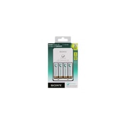 Sony 4 x AA 2100 mAh Battery Charger (BCG34HH4KN, White) Sony 4 x AA 2100 mAh Battery Charger (BCG34HH4KN, White)_1