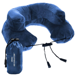 Cabeau Air Evolution Travel Neck Pillow (TPAE2184, Blue) Cabeau Air Evolution Travel Neck Pillow (TPAE2184, Blue)_4