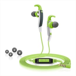 Sennheiser Sports In-Ear Wired Earphones with Mic (CX 686G, Green) Sennheiser Sports In-Ear Wired Earphones with Mic (CX 686G, Green)_1