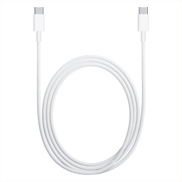Apple 200 cm USB (Type-C) Charge Cable (MJWT2ZM/A, White) Apple 200 cm USB (Type-C) Charge Cable (MJWT2ZM/A, White)_1
