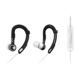 Philips ActionFit Sports In-Ear Wired Earphones with Mic (SHQ3305WS, Black) Philips ActionFit Sports In-Ear Wired Earphones with Mic (SHQ3305WS, Black)_1
