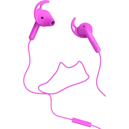 Defunc Go Sport In-Ear Wired Earphones with Mic (Pink) Defunc Go Sport In-Ear Wired Earphones with Mic (Pink)_1
