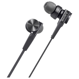 Sony In-Ear Wired Earphones with Mic (MDR-XB75AP, Black) Sony In-Ear Wired Earphones with Mic (MDR-XB75AP, Black)_5