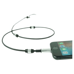 Fuse Chicken Rivet 100 cm USB (Type-A) to Lightning Cable (FC-RIVCH-BLK, Black) Fuse Chicken Rivet 100 cm USB (Type-A) to Lightning Cable (FC-RIVCH-BLK, Black)_1