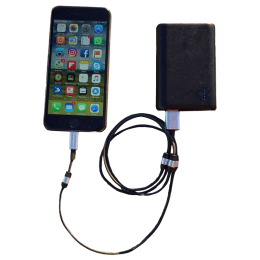 Fuse Chicken Rivet 100 cm USB (Type-A) to Lightning Cable (FC-RIVCH-BLK, Black) Fuse Chicken Rivet 100 cm USB (Type-A) to Lightning Cable (FC-RIVCH-BLK, Black)_3