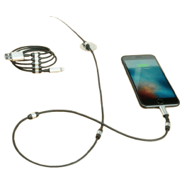 Fuse Chicken Rivet 100 cm USB (Type-A) to Lightning Cable (FC-RIVCH-BLK, Black) Fuse Chicken Rivet 100 cm USB (Type-A) to Lightning Cable (FC-RIVCH-BLK, Black)_4