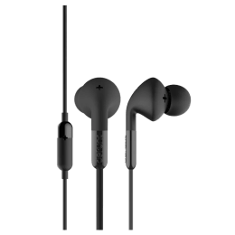 Defunc Plus Music In-Ear Wired Earphones with Mic (Black) Defunc Plus Music In-Ear Wired Earphones with Mic (Black)_1
