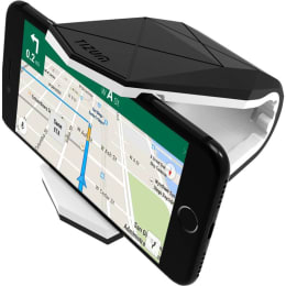 Tizum Covert Universal Car Mount Cradle for Smartphones (TM-CH-110-WHT, Black/White) Tizum Covert Universal Car Mount Cradle for Smartphones (TM-CH-110-WHT, Black/White)_1