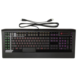HP OMEN USB Wired Gaming Keyboard with SteelSeries (X7Z97AA, Black) HP OMEN USB Wired Gaming Keyboard with SteelSeries (X7Z97AA, Black)_1