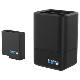 Go Pro Dual Camera Battery Charger with Battery for HERO 5 (AADBD-001, Black) Go Pro Dual Camera Battery Charger with Battery for HERO 5 (AADBD-001, Black)_1