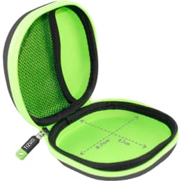 Tizum Earphones Carrying Case (TZ-EHP-G, Black/Green) Tizum Earphones Carrying Case (TZ-EHP-G, Black/Green)_4