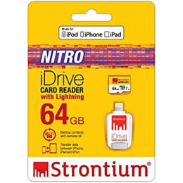 Strontium Nitro iDrive 64GB Memory Card (SRN64GTFU1D, White) Strontium Nitro iDrive 64GB Memory Card (SRN64GTFU1D, White)_2
