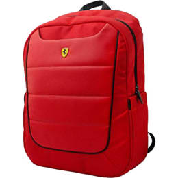 Skywater Ferrari Scuderia Fabric Laptop Backpack (SW-482, Red) Skywater Ferrari Scuderia Fabric Laptop Backpack (SW-482, Red)_1