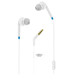 Saregama Carvaan In-Ear Wired Earphones with Mic (EP0002, Classic White) Saregama Carvaan In-Ear Wired Earphones with Mic (EP0002, Classic White)_1