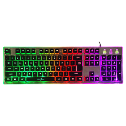 Redgear Semi Mechanical RGB Gaming Keyboard (Grim, Black) Redgear Semi Mechanical RGB Gaming Keyboard (Grim, Black)_1