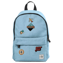 The Souled Store Explore 12 Litres Mini Backpack (CR201, Blue) The Souled Store Explore 12 Litres Mini Backpack (CR201, Blue)_1