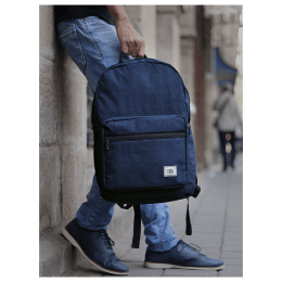 The Souled Store Solids 25 Litres Laptop Backpack (CR205, Classic Blue) The Souled Store Solids 25 Litres Laptop Backpack (CR205, Classic Blue)_7