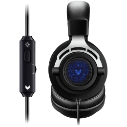 Rapoo Backlit Over-Ear Headset (VH150, Black) Rapoo Backlit Over-Ear Headset (VH150, Black)_3