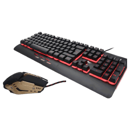 Redgear Manta Gaming Keyboard and Gaming Mouse Combo (MT21, Black) Redgear Manta Gaming Keyboard and Gaming Mouse Combo (MT21, Black)_5
