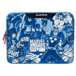 Stuffcool Marvel Comic 2 15.4 inch Laptop Sleeve (SSLBG154-COMC2, Blue) Stuffcool Marvel Comic 2 15.4 inch Laptop Sleeve (SSLBG154-COMC2, Blue)_1